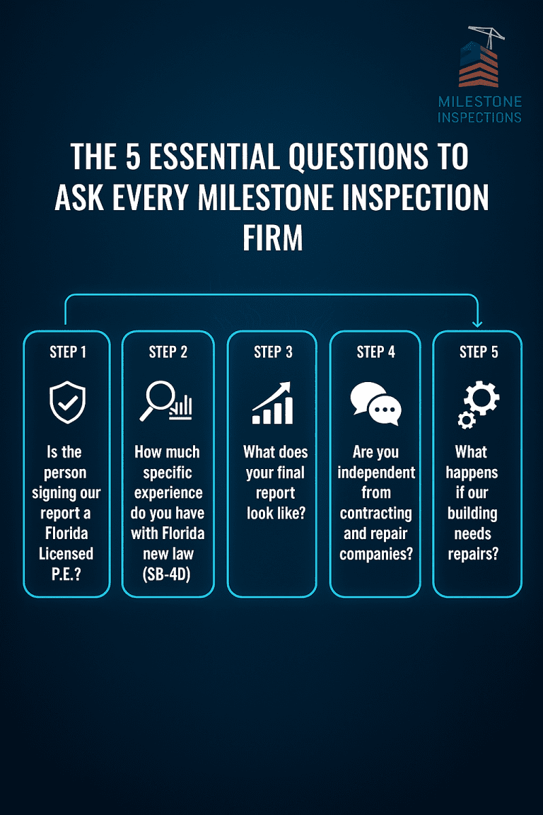 5 Questions Before Hiring a Milestone Inspection Engineer