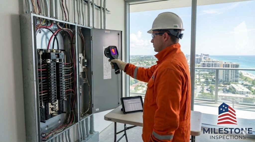 licensed electrical engineer for milestone inspection