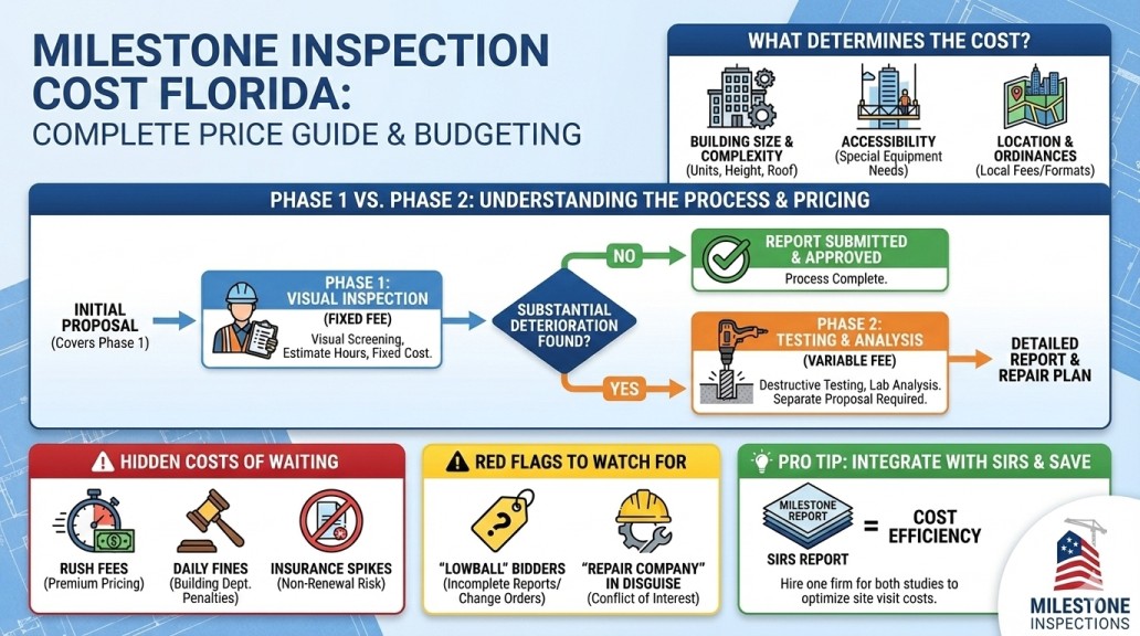 milestone inspection cost florida