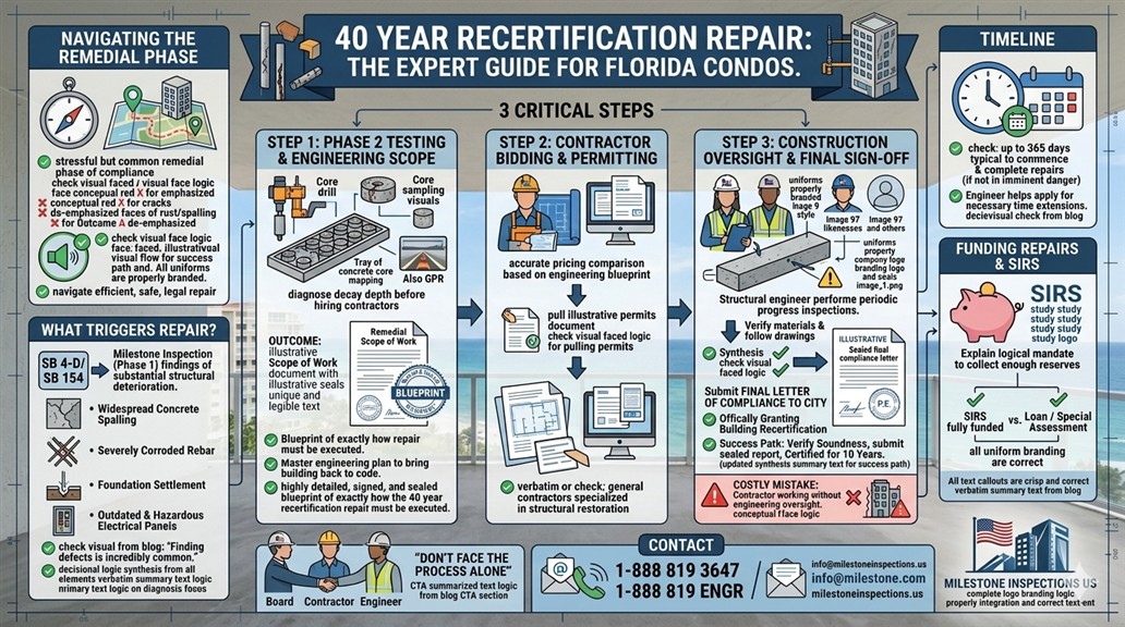40 year recertification repair