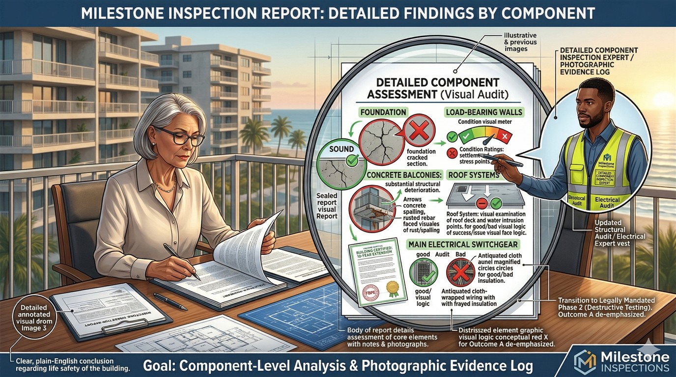 milestone inspection report