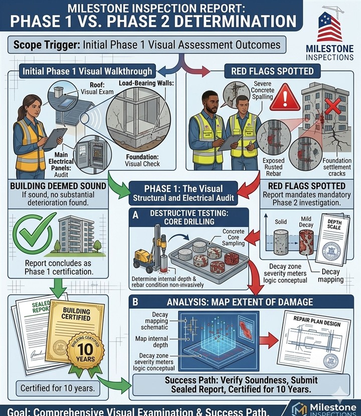 milestone inspection report